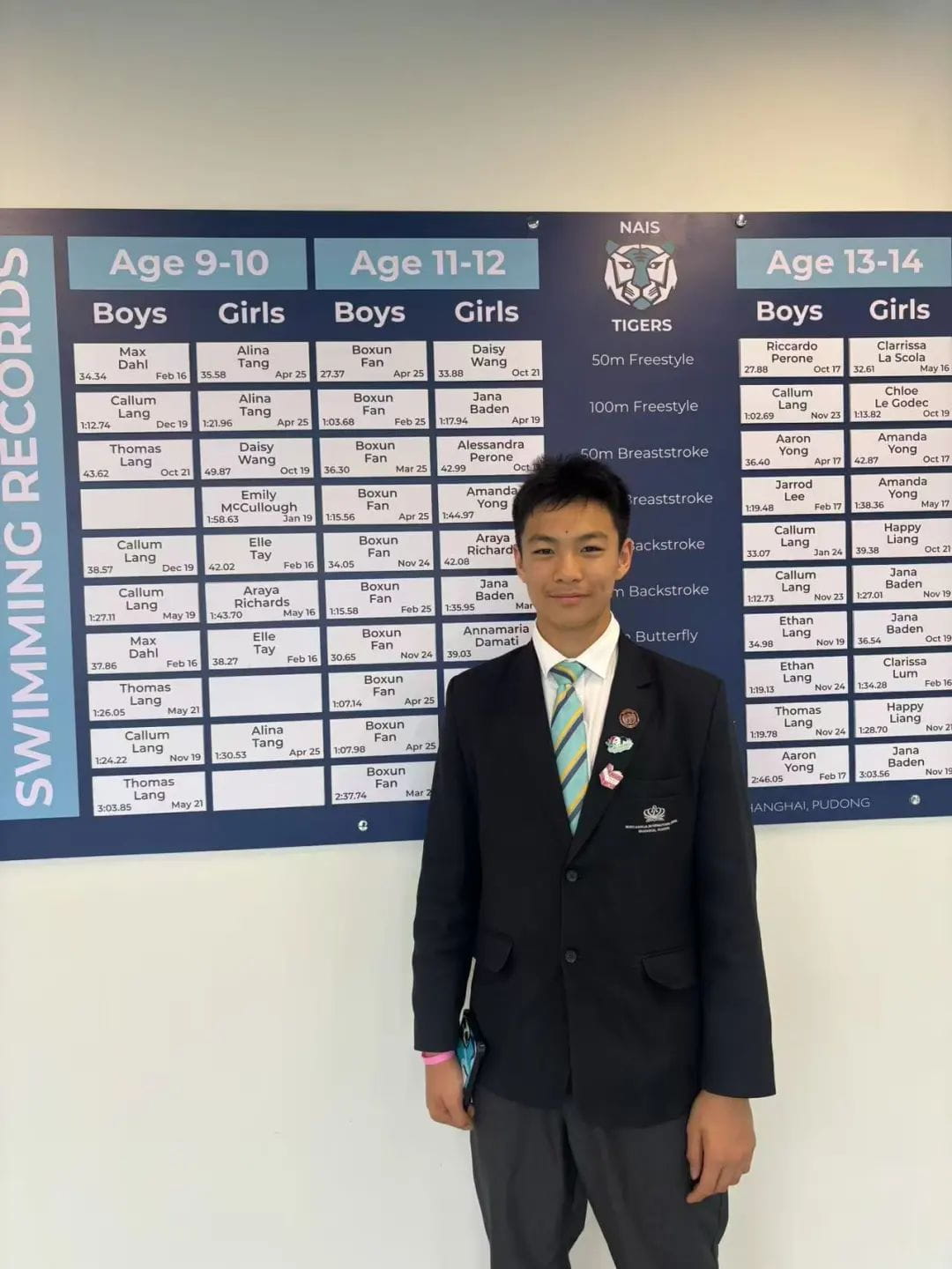 NAIS Swimmers Make History - NAIS Swimmers Make History