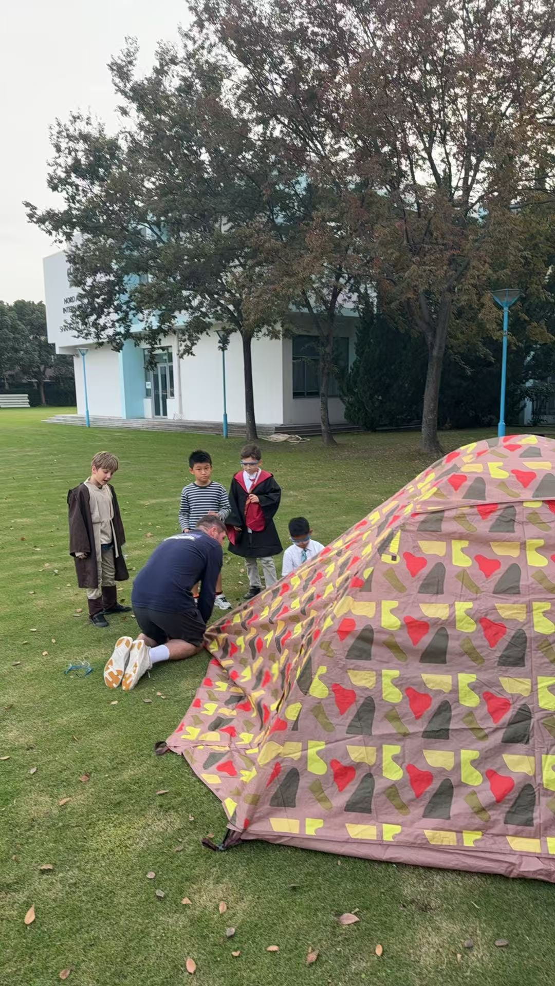 Year 3 Camp Out at NAIS Pudong - Year 3 Camping