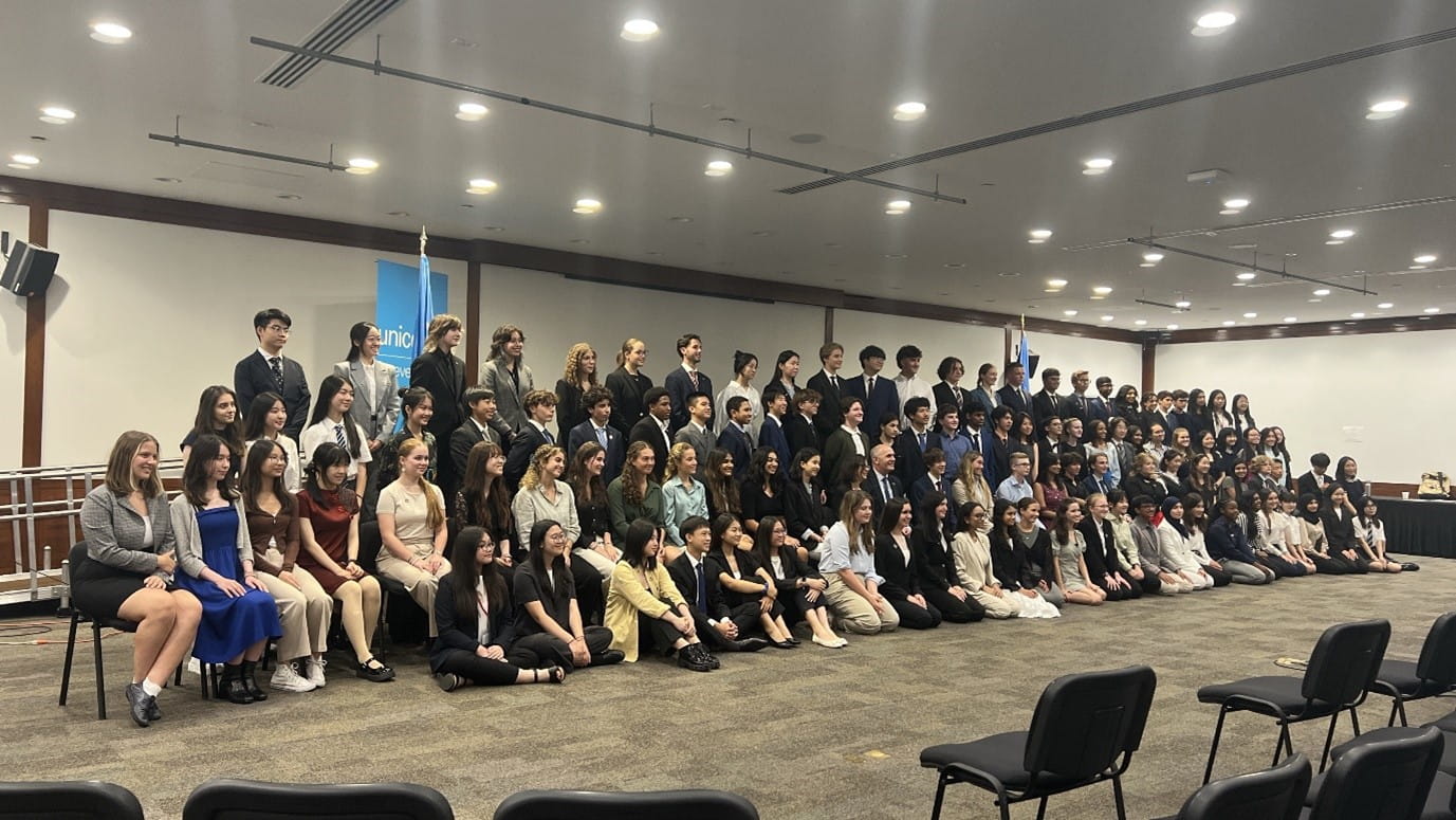Student Report from the NAE-UNICEF Summit in New York - Student Report from the NAE-UNICEF Summit in New York