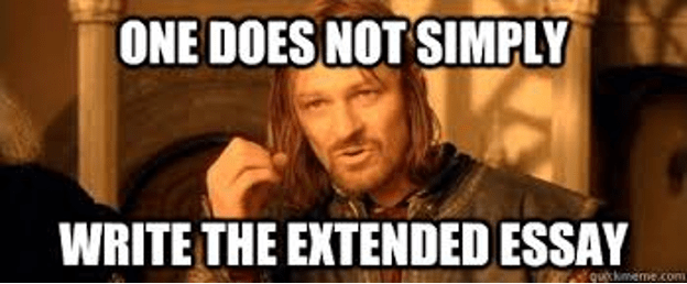 The Extended Essay (EE) and University Admissions - EE