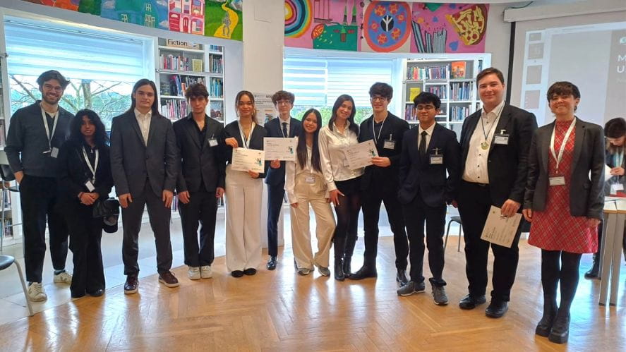 NAISR Students Shine at NAE Regional MUN Conference in Madrid - NAE Regional MUN Conference in Madrid
