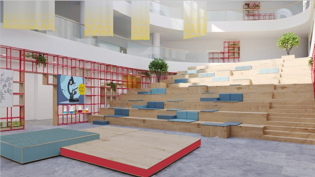 Break out space primary Nord Anglia International School Abu Dhabi NASAD