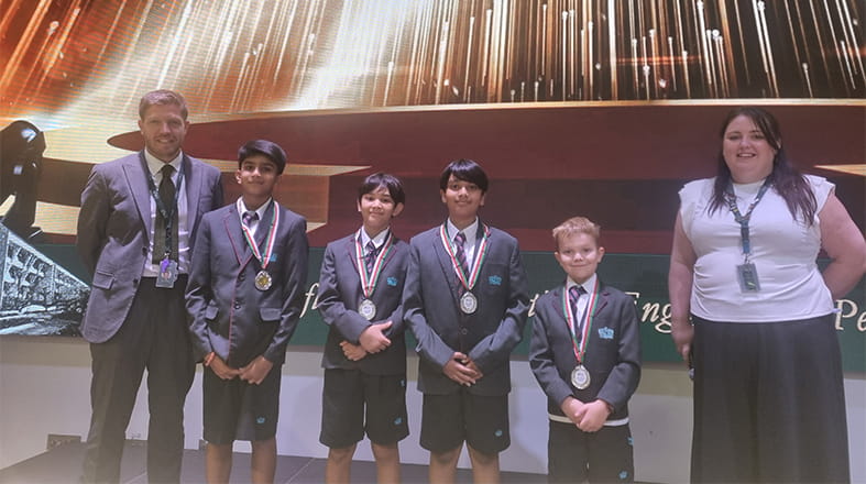 NAS Dubai Year 5 Maths super league champions
