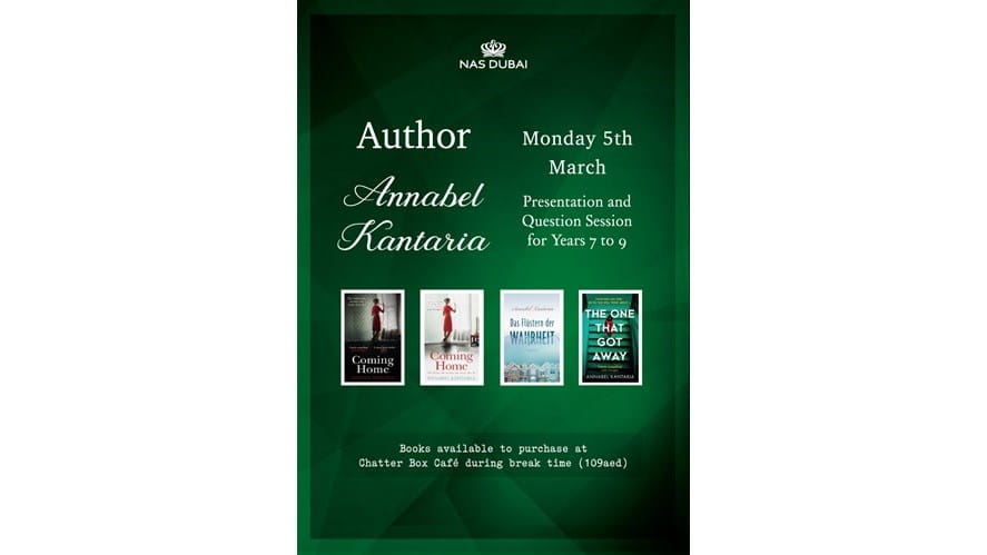 Author Annabel Kantaria - author-annabel-kantaria