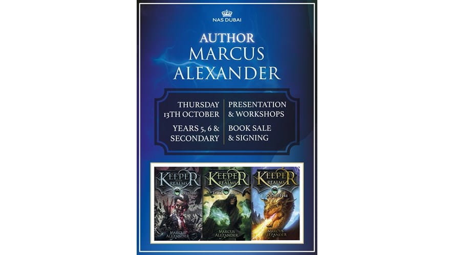 Author Marcus Alexander-author-marcus-alexander-MarcusAlexander_author_poster_A3_01
