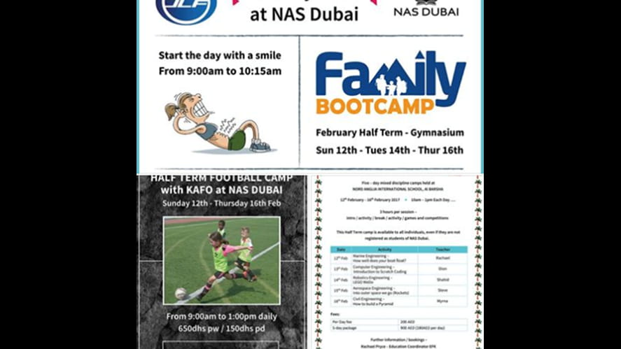 Half Term Camps at NAS Dubai - half-term-camps-at-nas-dubai