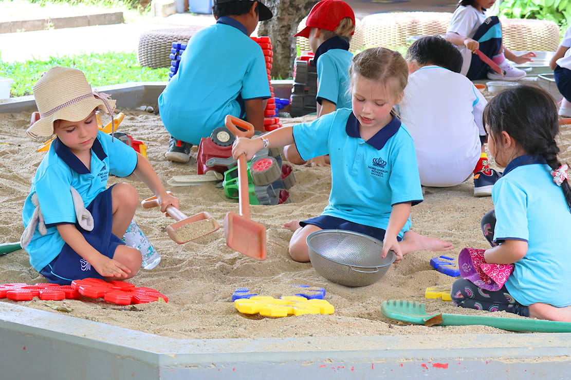 Preschool in Indonesia | Nord Anglia School Jakarta - Visual Time Line Tabs Jakarta