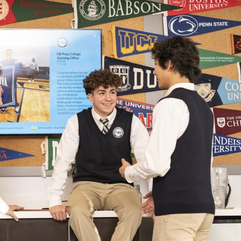 NBPS Students at College Advising Event