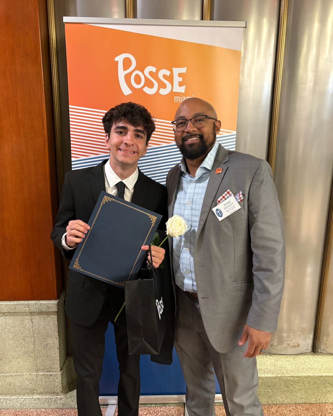 North Broward Prep Celebrates Posse Scholar Christopher Evans - North Broward Prep Celebrates Posse Scholar Christopher Evans