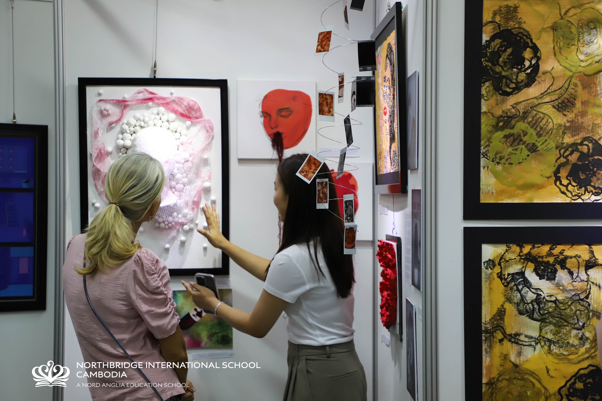 Northbridge student artists engage with feedback and self-expression at IBDP Visual Arts Exhibition - Northbridge student artists engage with feedback and self-expression at IBDP Visual Arts Exhibition