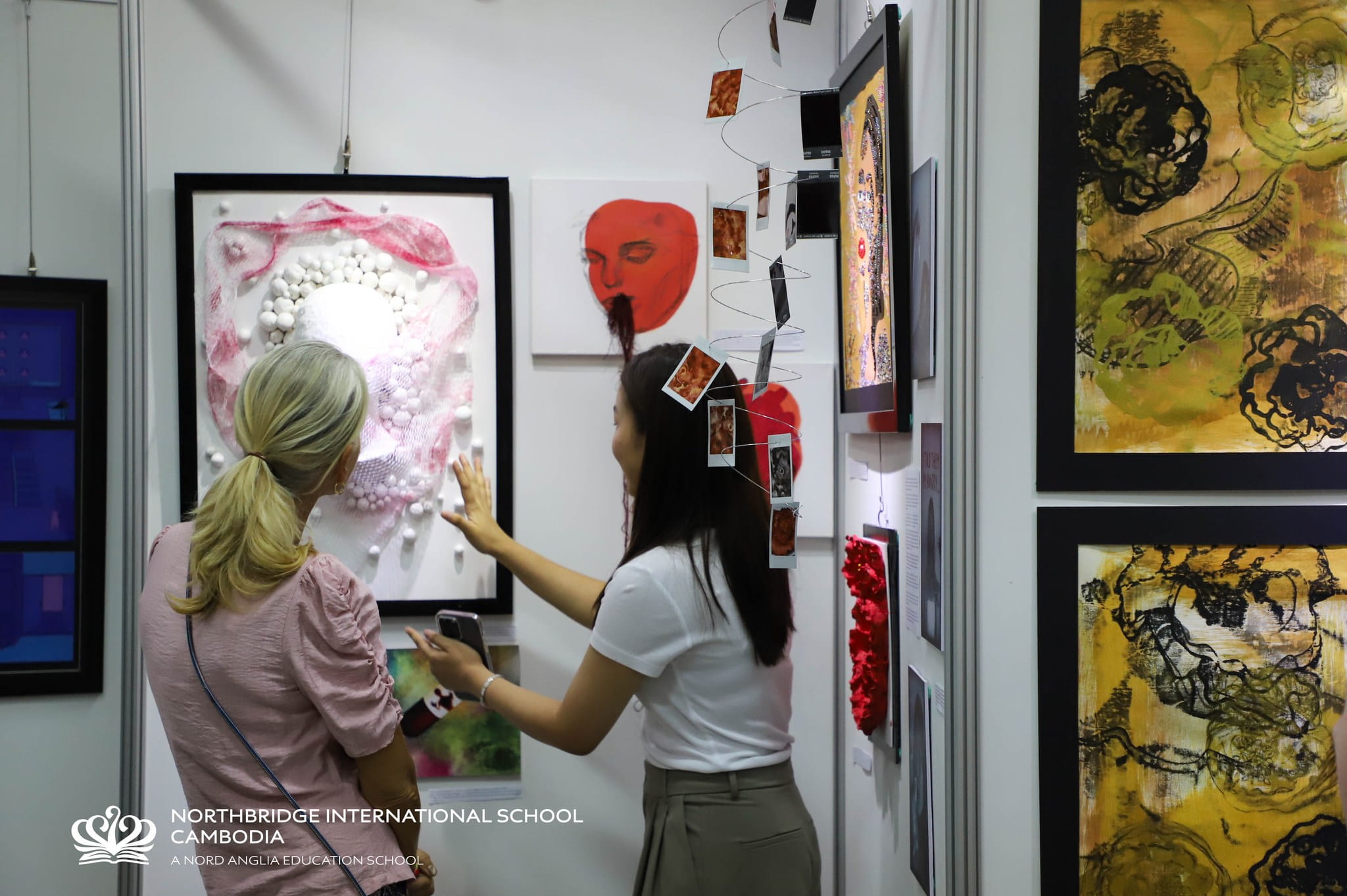 Northbridge student artists engage with feedback and selfexpression at