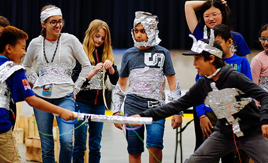 Astro boots inventor Professor Leia Stirling challenges students to create their own wearable technologies-astrobootsinventorprofessorleiastirlingchallengesstudentstocreatetheirownwearabletechnologies-EpicIdentity_LINK