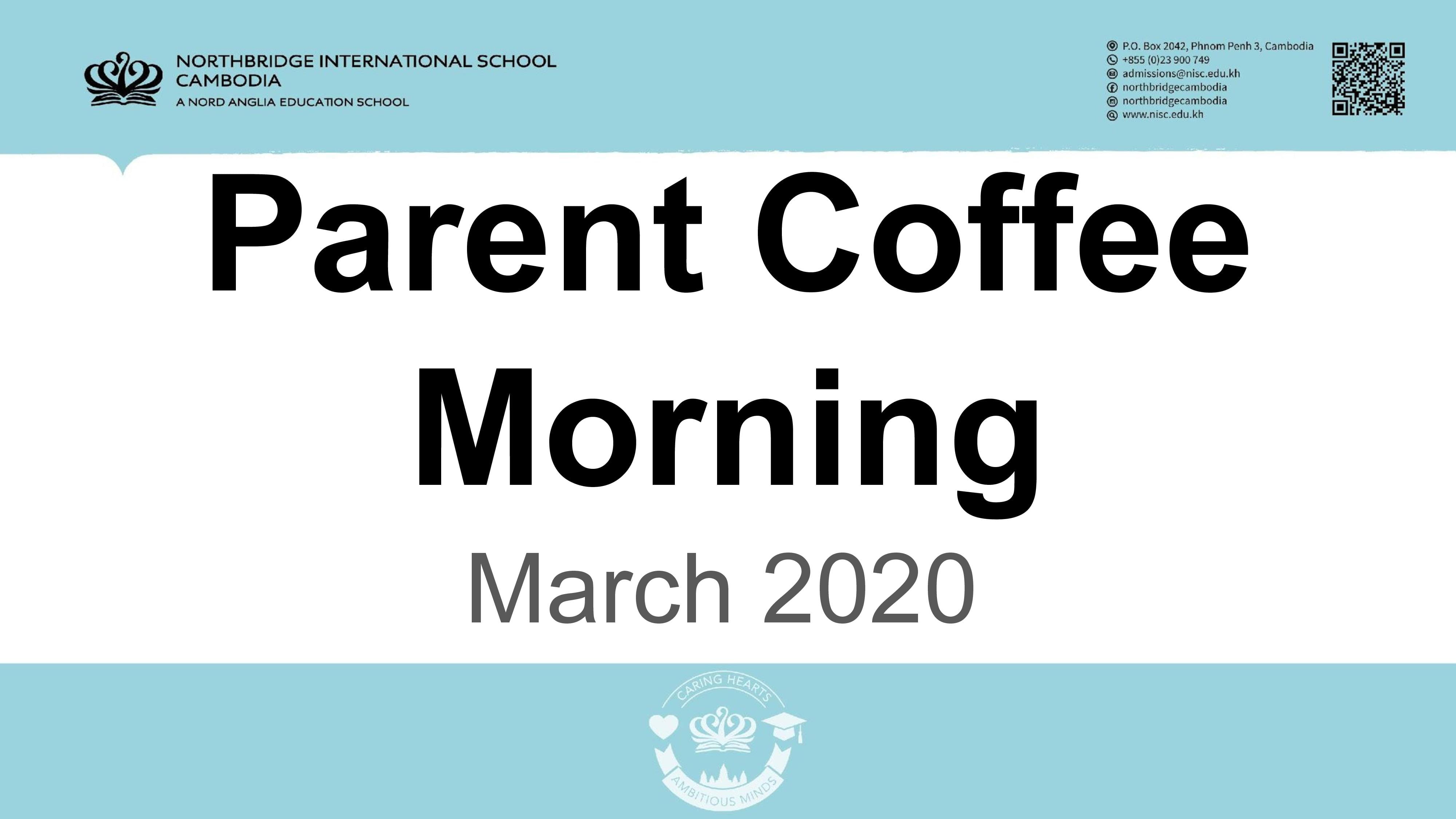 Highlights from the Northbridge Parent Coffee Morning held on Friday 13 March - highlights-from-the-northbridge-parent-coffee-morning-held-on-friday-13-march