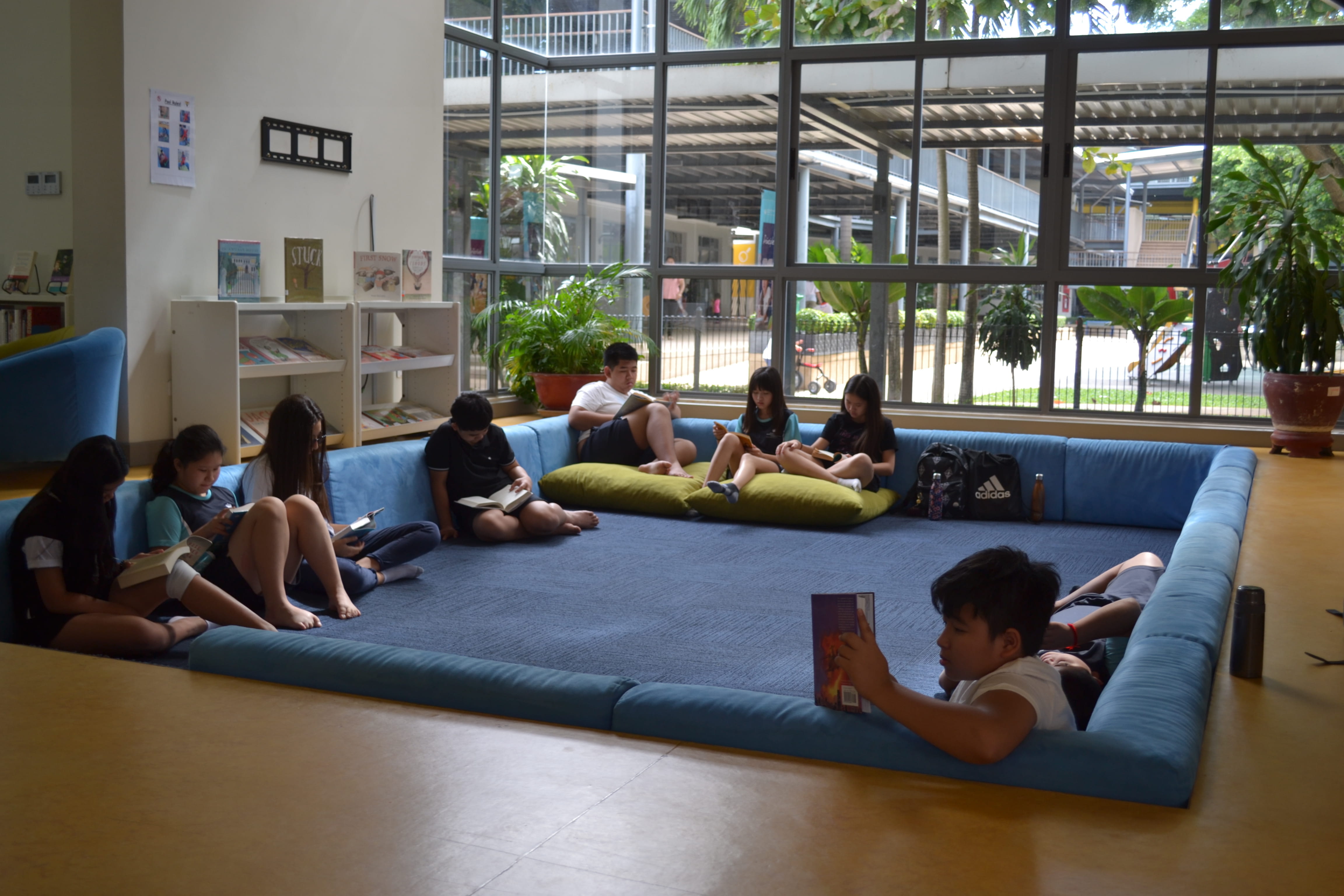 How to foster a love of reading-how-to-foster-a-love-of-reading-Grade 7 in Library
