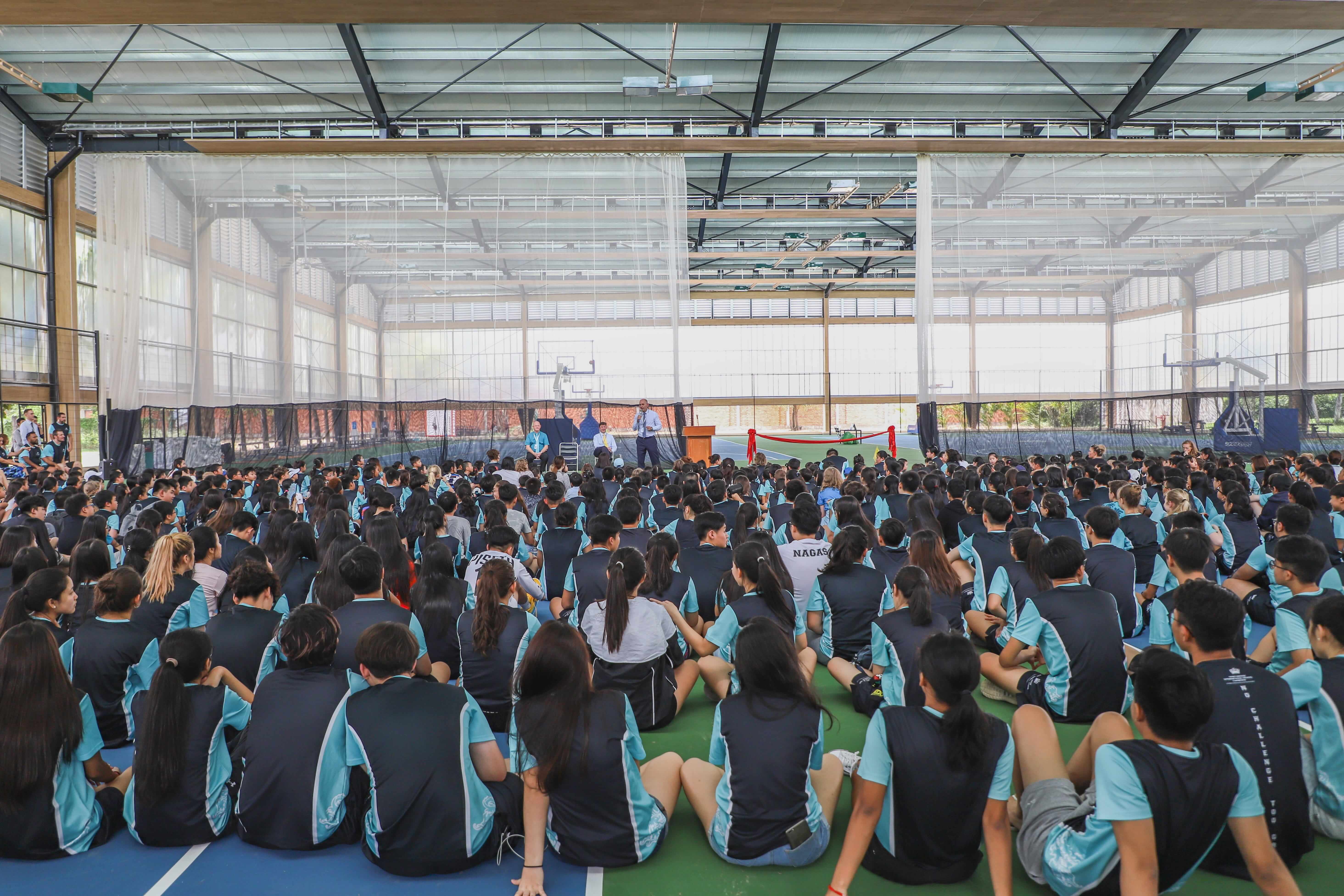 New Northbridge Sports Hall opened by Nord Anglia CEO-new-northbridge-sports-hall-opened-by-nord-anglia-ceo-NISCOrientation 1008201868 1