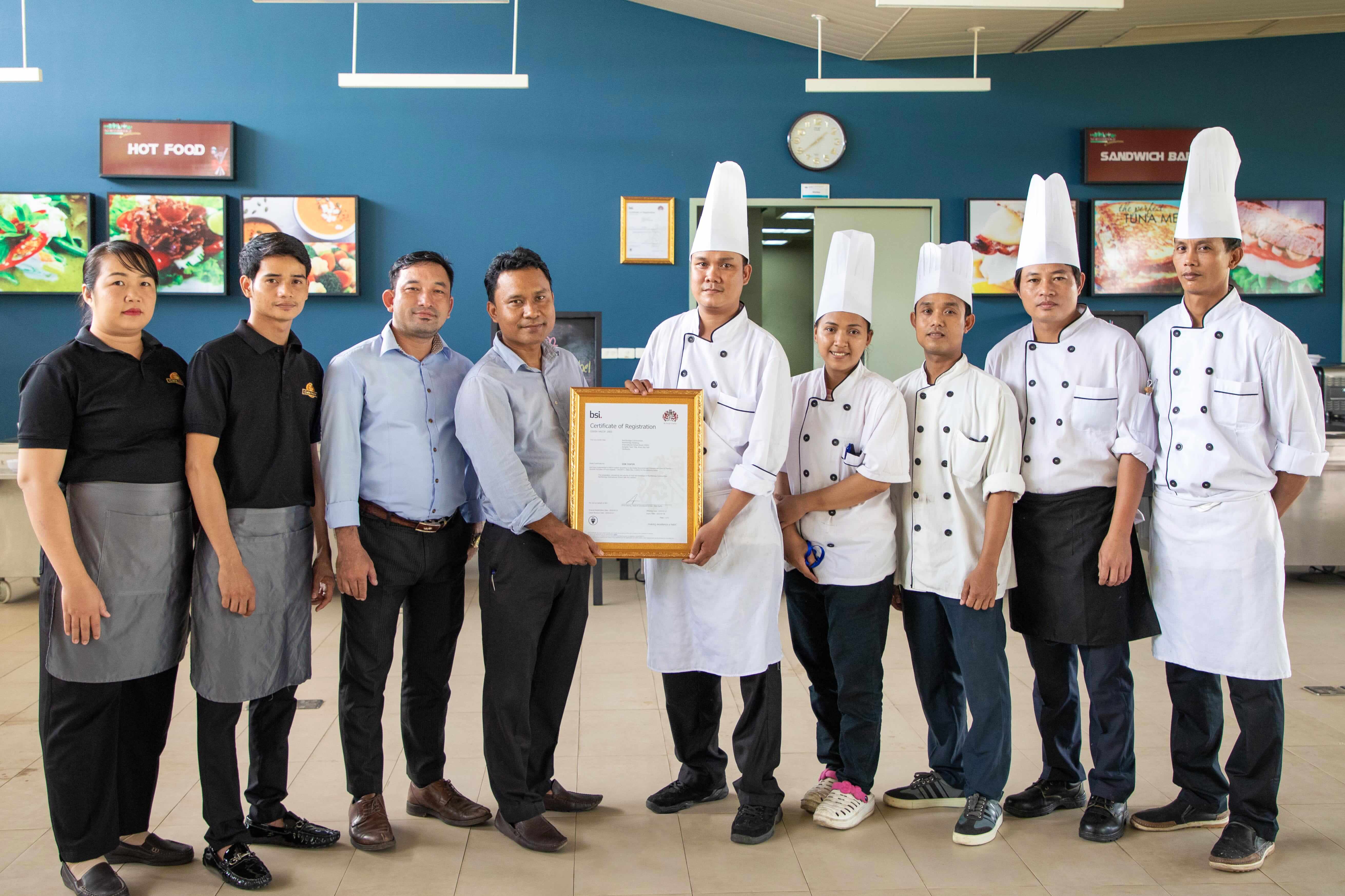 Northbridge catering receives Certificate of Registration from British Standards Institution - northbridge-catering-receives-certificate-of-registration-from-british-standards-institution