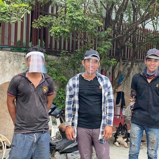 Northbridge Grade 12 student makes and distributes face shields to Cambodians most in need-northbridge-grade-12-student-makes-and-distributes-face-shields-to-cambodians-most-in-need-Face shields 2
