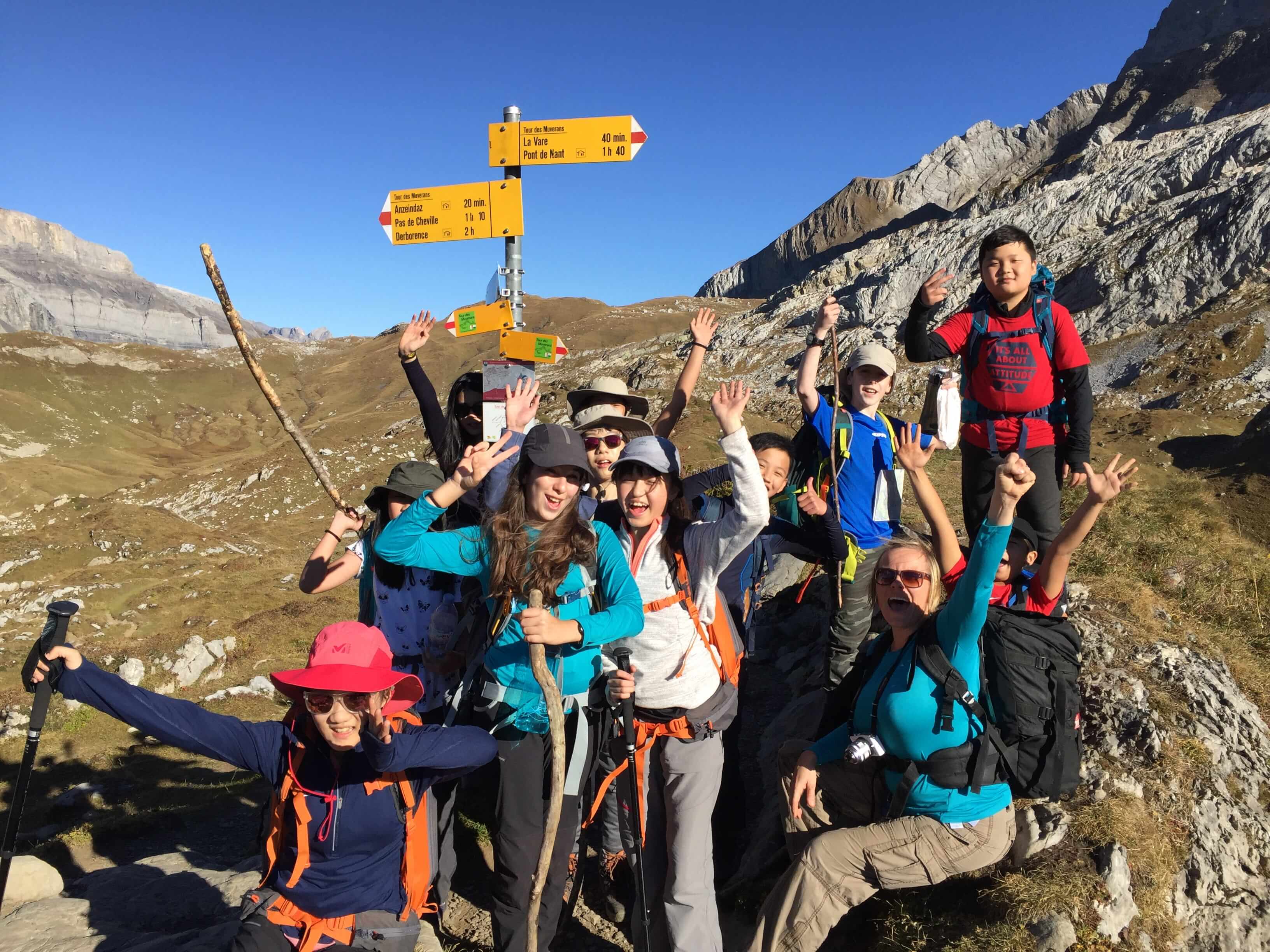 Northbridge students offered trip of a lifetime on Nord Anglia Education Switzerland Trekking Expedition - northbridgestudentsofferedtripofalifetimeonnordangliaeducationswitzerlandtrekkingexpedition