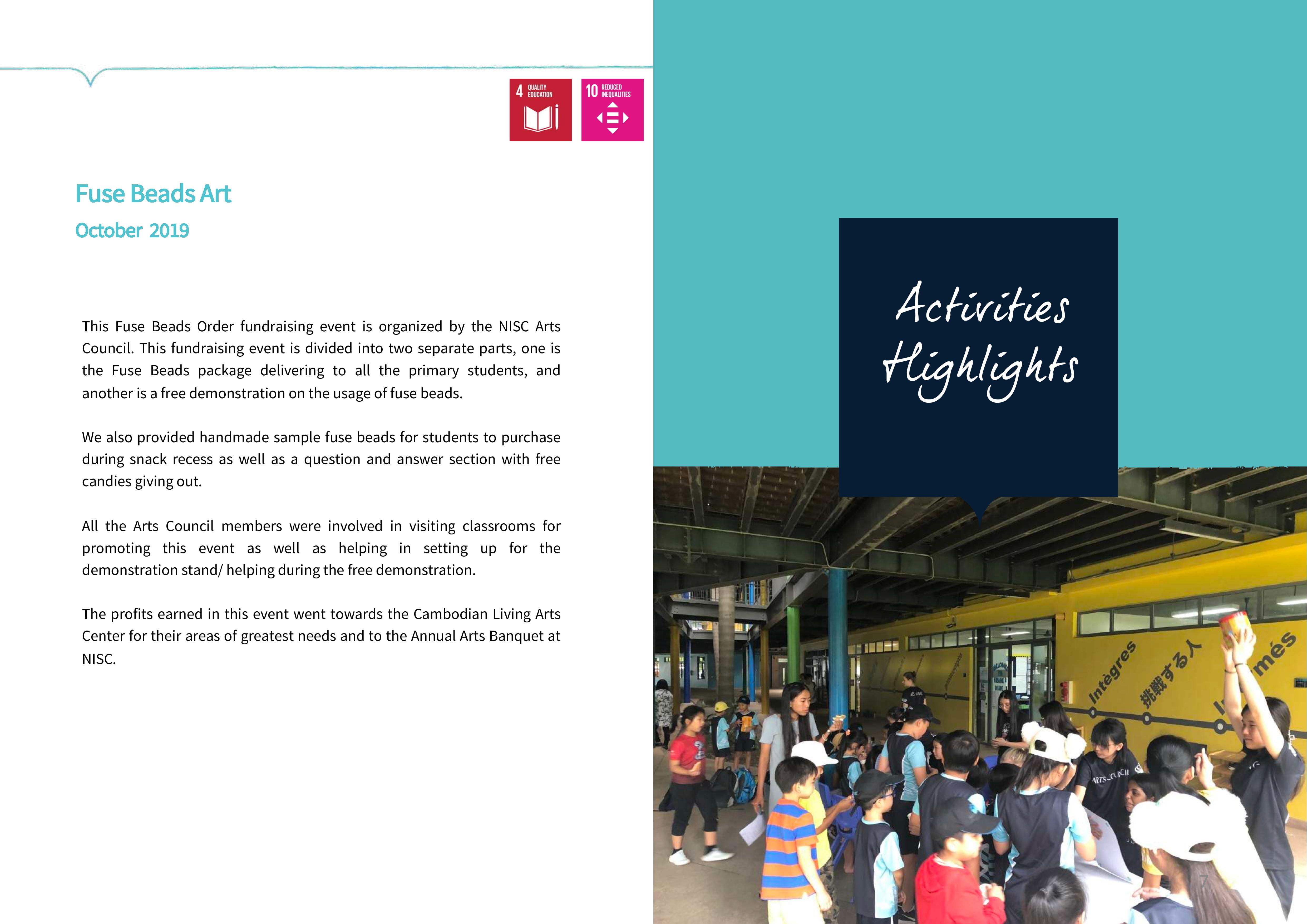 Share A Dream platform launched at Northbridge for social outreach activities-share-a-dream-platform-launched-at-northbridge-for-social-outreach-activities-NISC report term 1 20192020page007