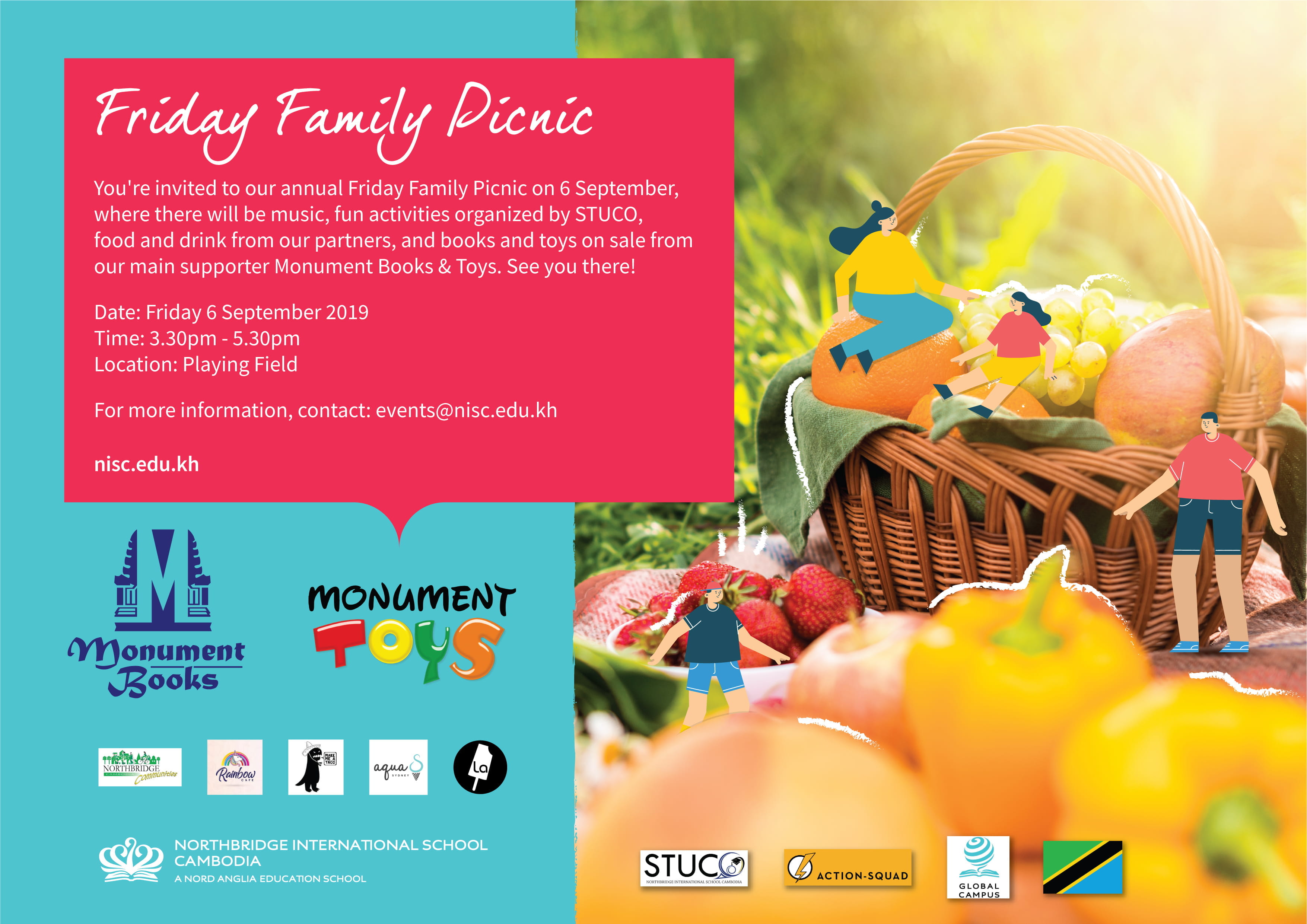 Welcome to the monthly update from the Northbridge Parent Council - September 2019-welcome-to-the-monthly-update-from-the-northbridge-parent-council--september-2019-Family Picnic_Poster01