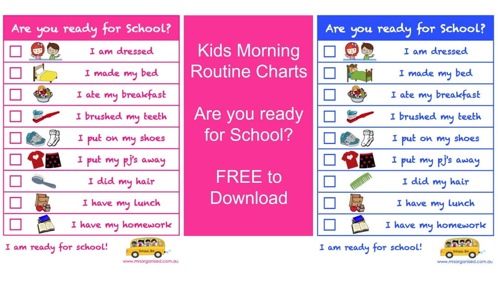 KidsMorningRoutineChartsAreyoureadyforSchoolFreetoDownload001