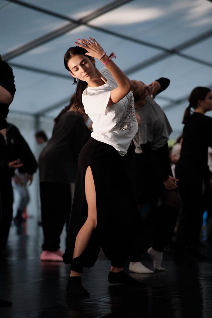 Ioana - dance practice