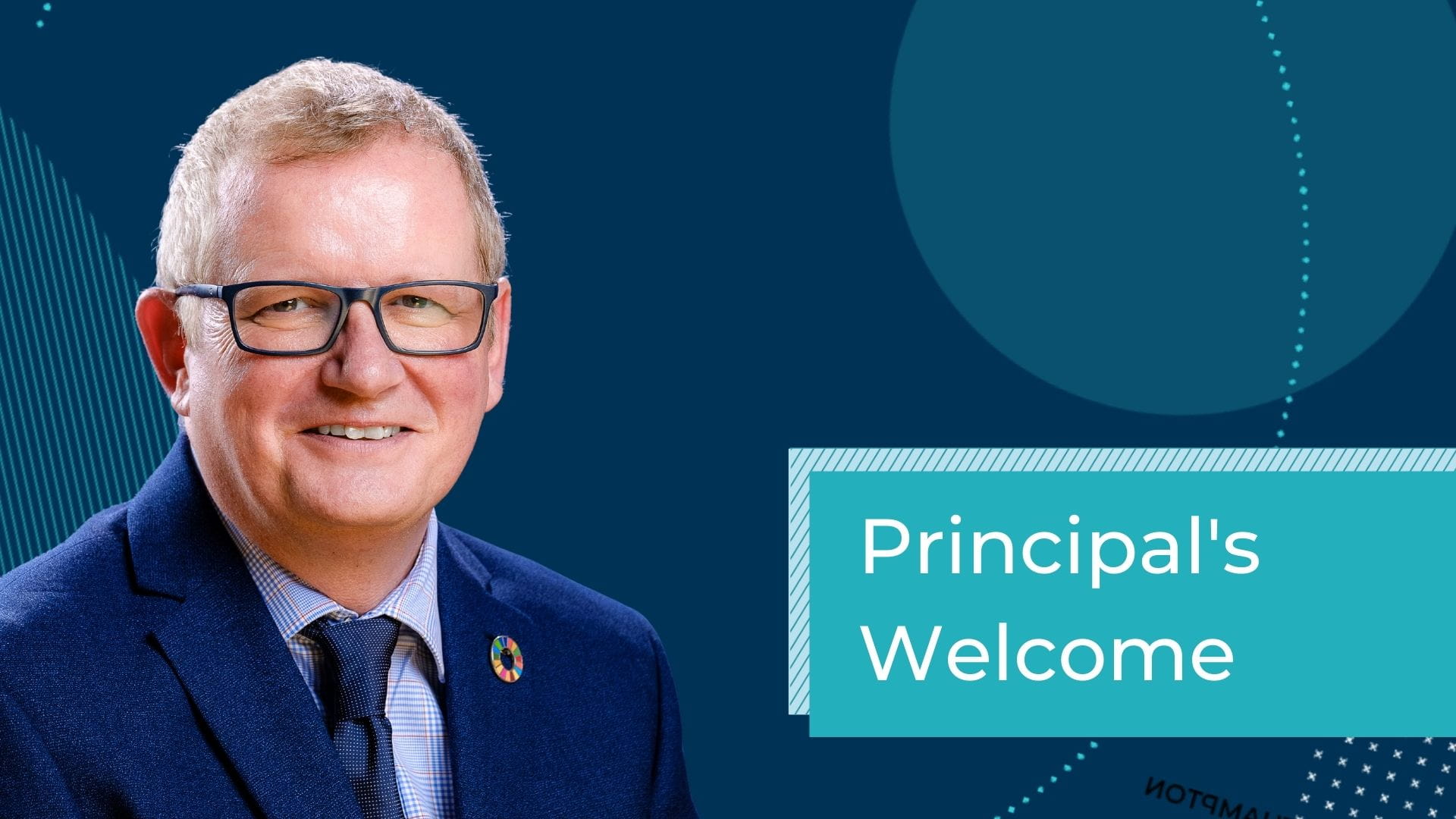 Principal's Welcome - Principals Welcome