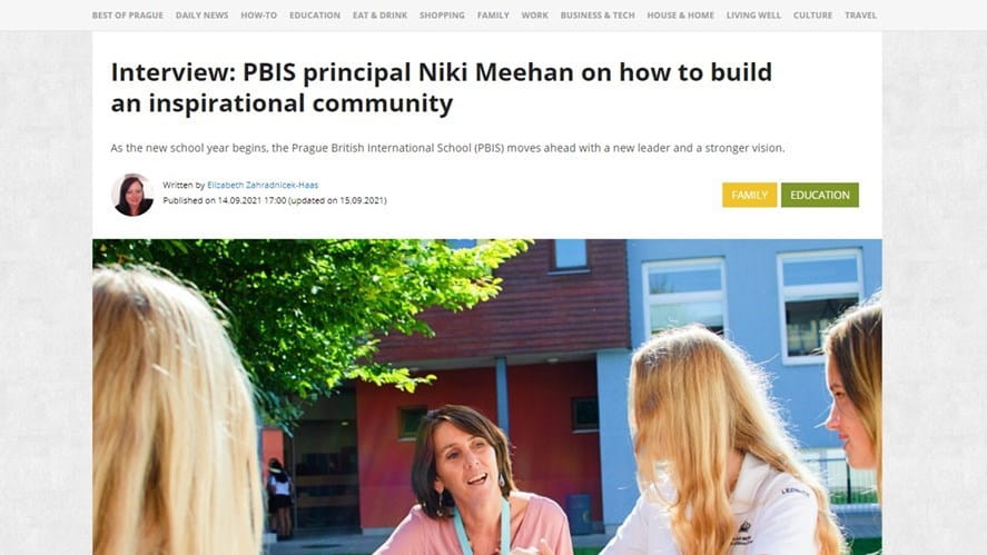 Interview with our Principal on expat.cz - interview-with-our-principal-on-expatcz