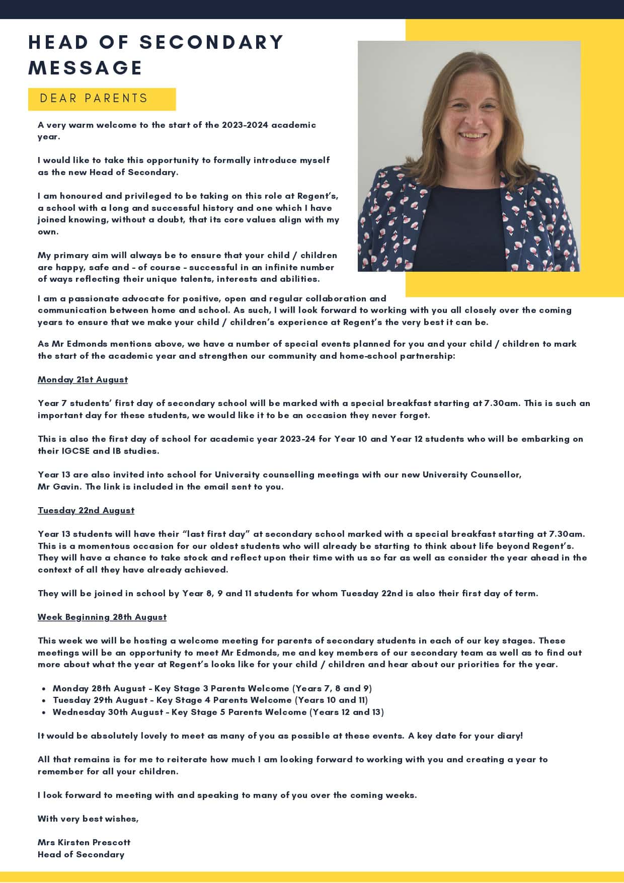 School Newsletter: August 2023 | News | Regent's Bangkok - newsletter-august-2023