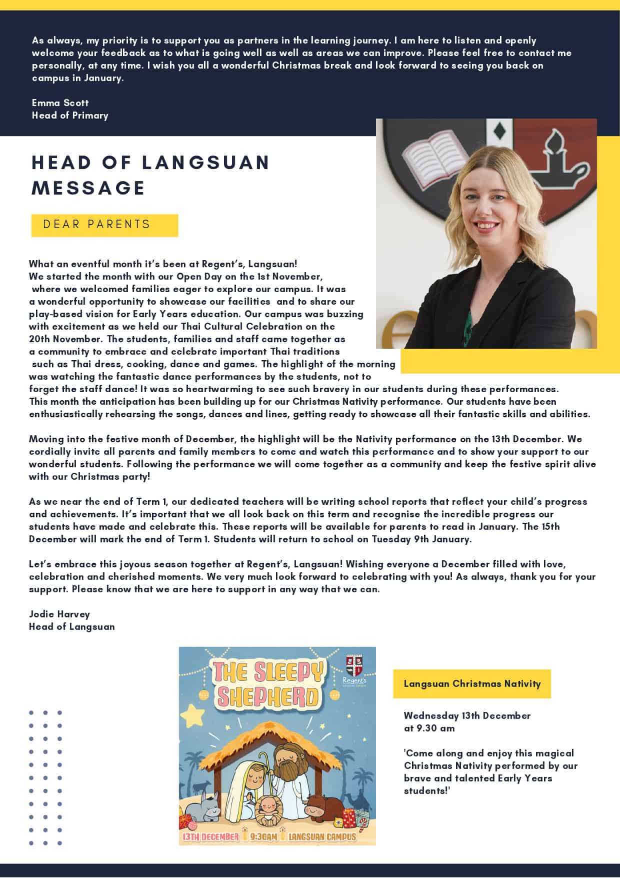 School Newsletter: December 2023 | News | Regent's Bangkok - newsletter-december-2023