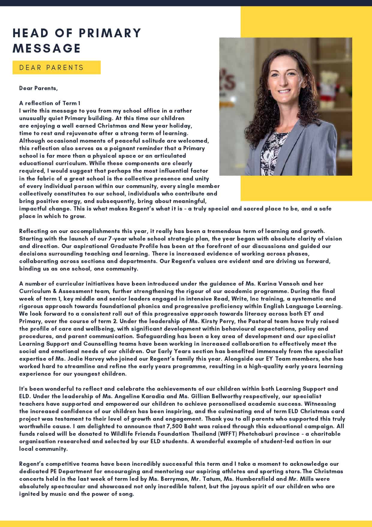 School Newsletter: January 2024 | News | Regent's Bangkok - newsletter-january-2024