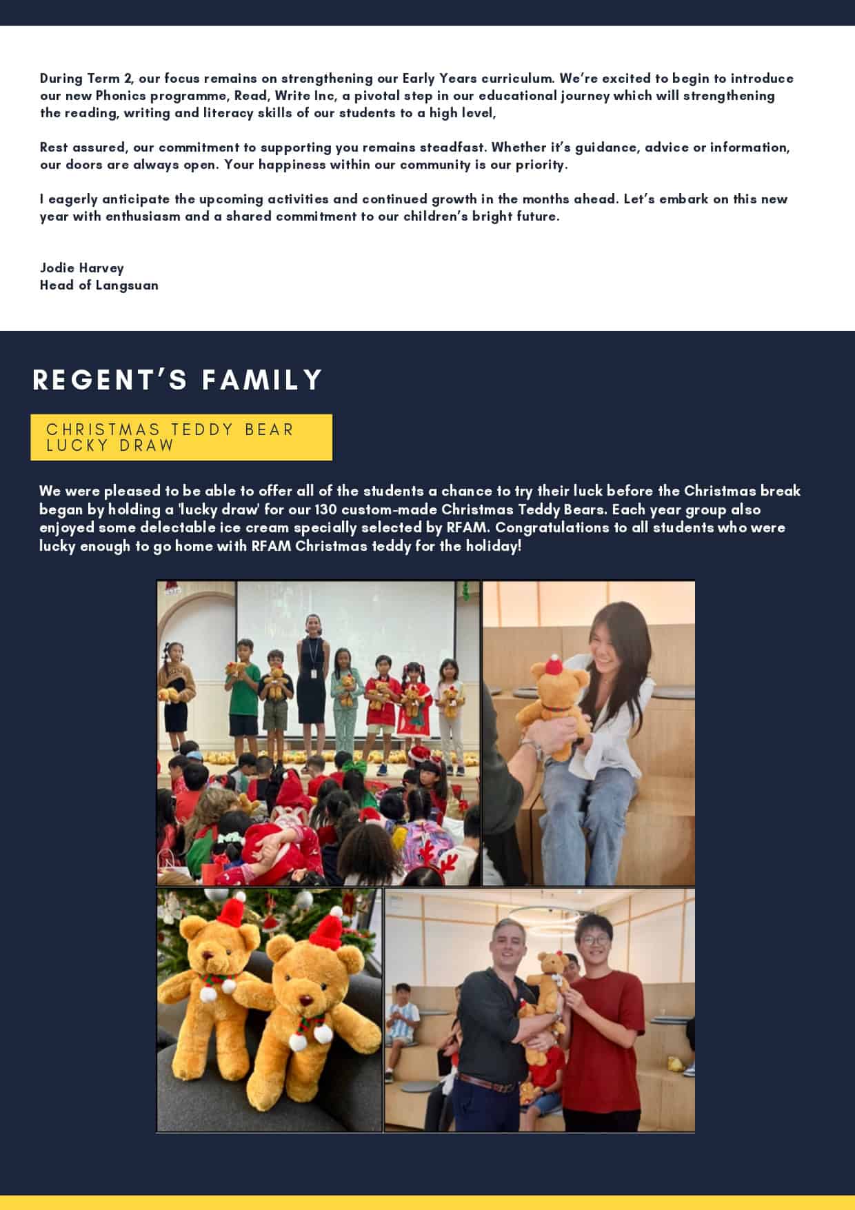 School Newsletter: January 2024 | News | Regent's Bangkok - newsletter-january-2024