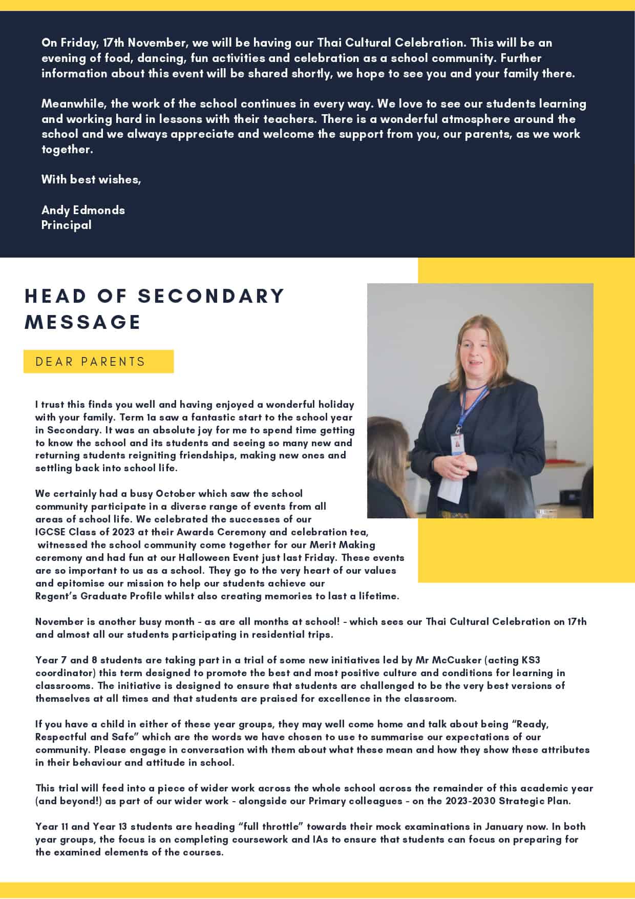 School Newsletter: November 2023 | News | Regent's Bangkok - newsletter-november-2023