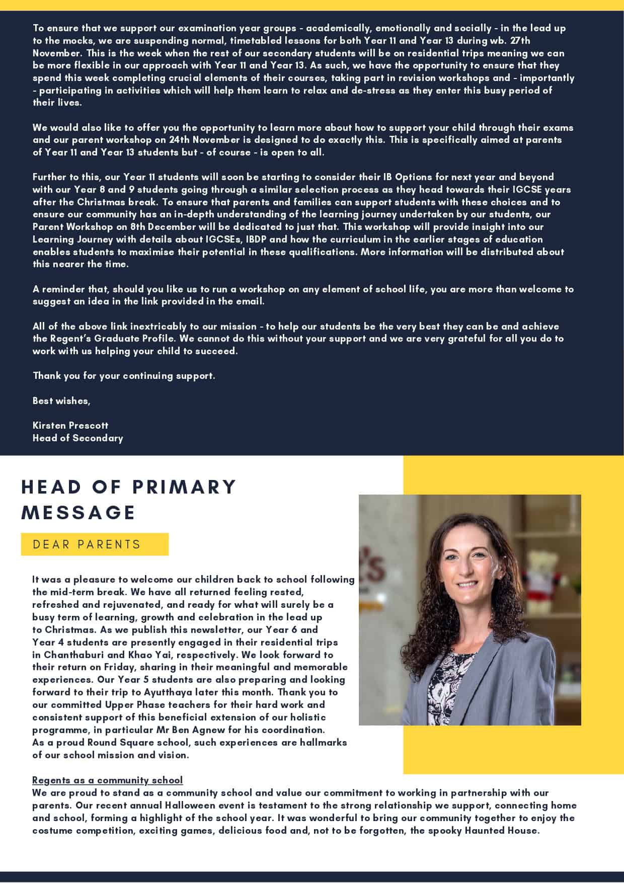 School Newsletter: November 2023 | News | Regent's Bangkok - newsletter-november-2023