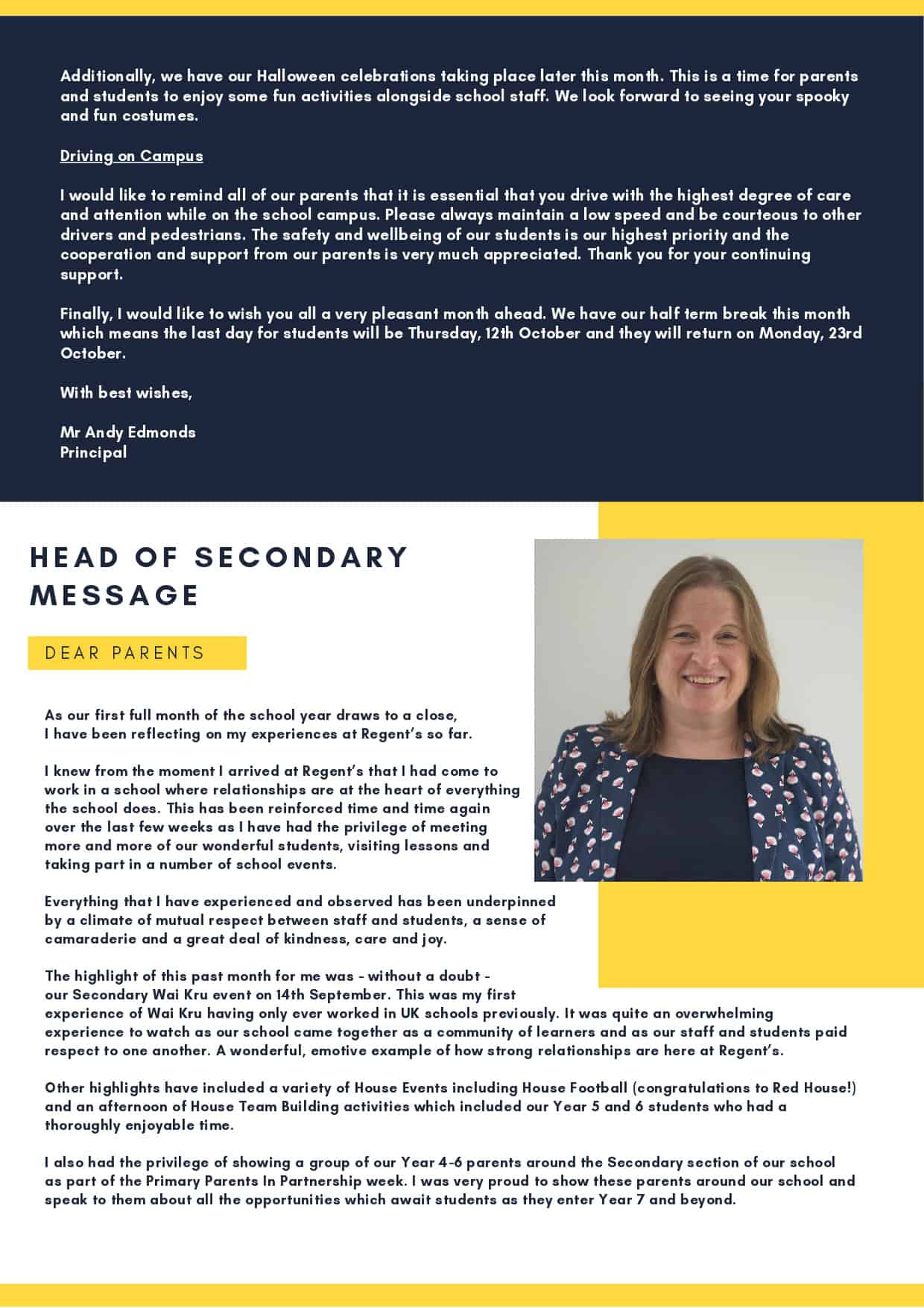 School Newsletter: October 2023 | News | Regent's Bangkok - newsletter-october-2023