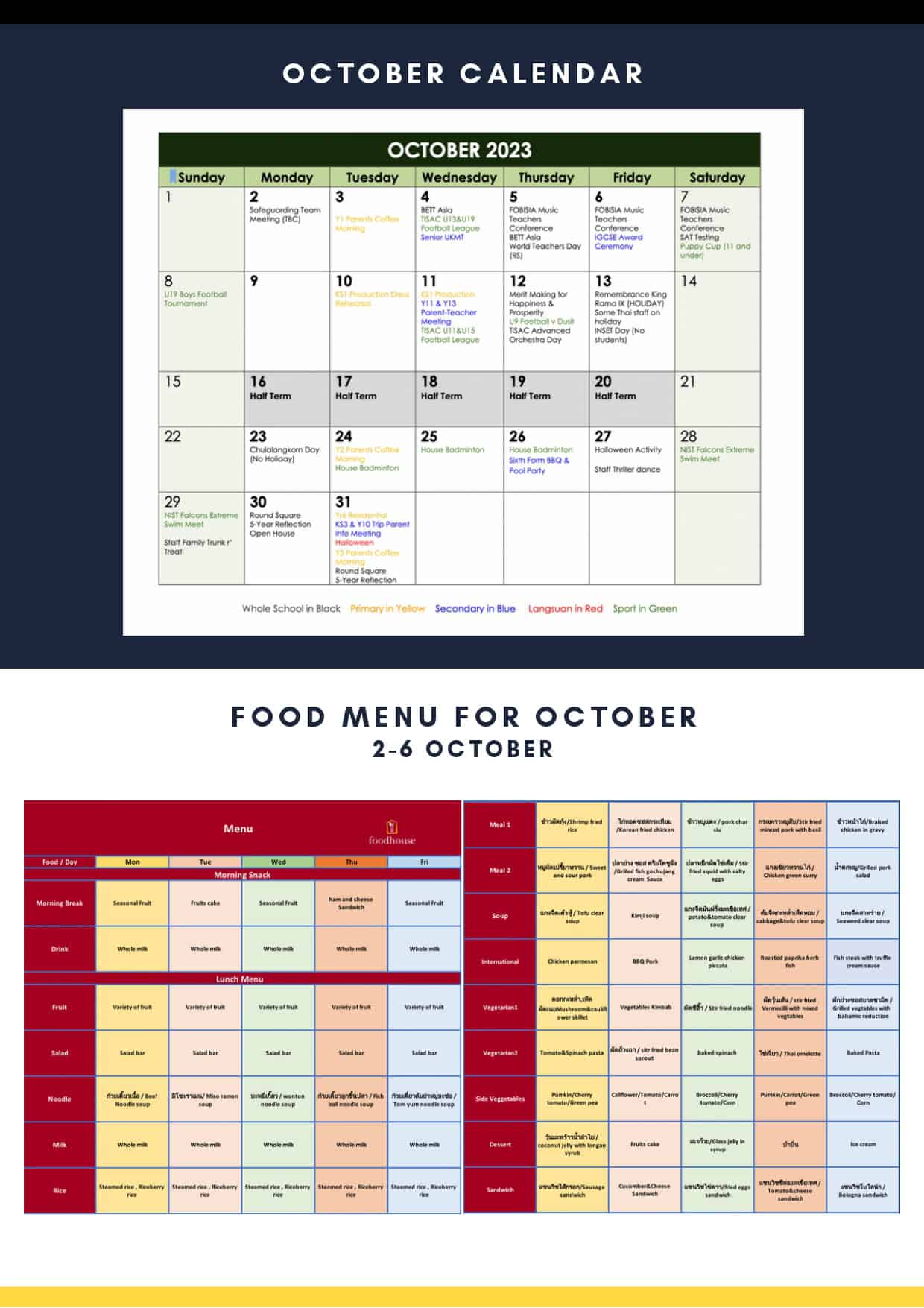 School Newsletter: October 2023 | News | Regent's Bangkok - newsletter-october-2023