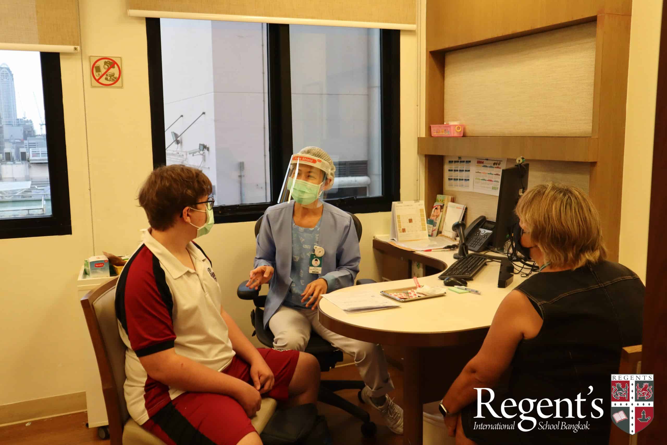 Students Receive First Vaccination | News | Regent's Bangkok - regents-students-received-first-pfizer-vaccination