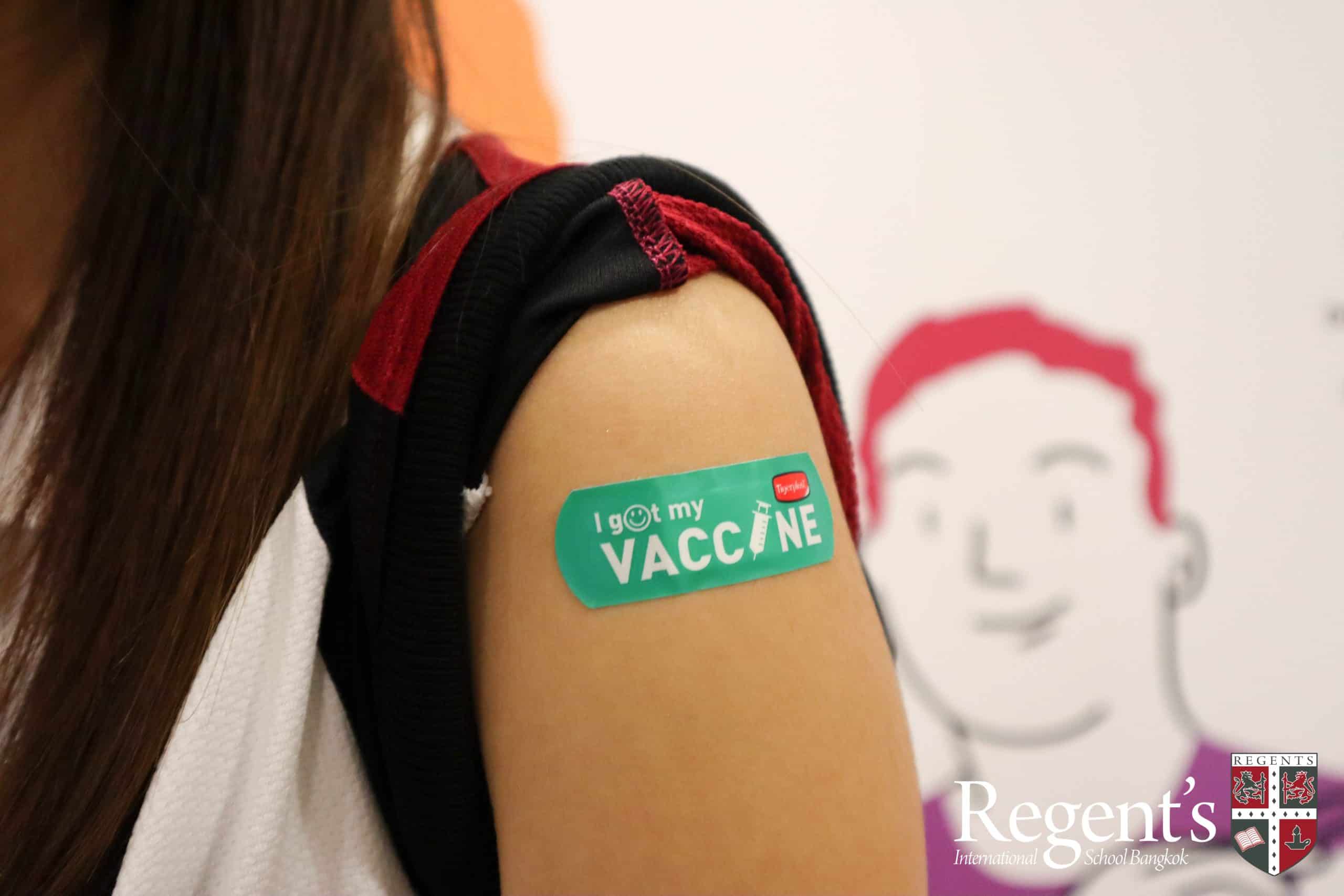 Regent’s students received first Pfizer vaccination