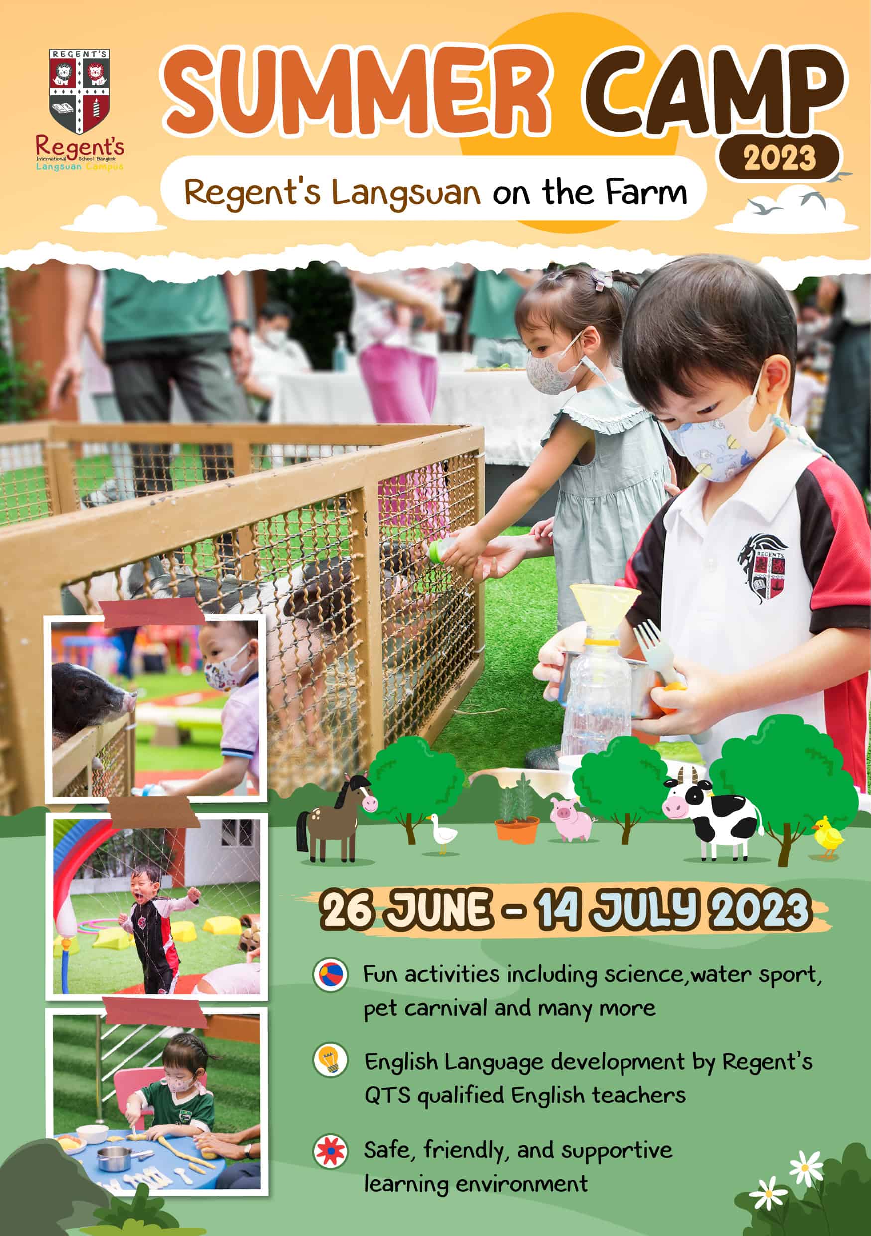 Regent’s Summer Camp : Langsuan campus