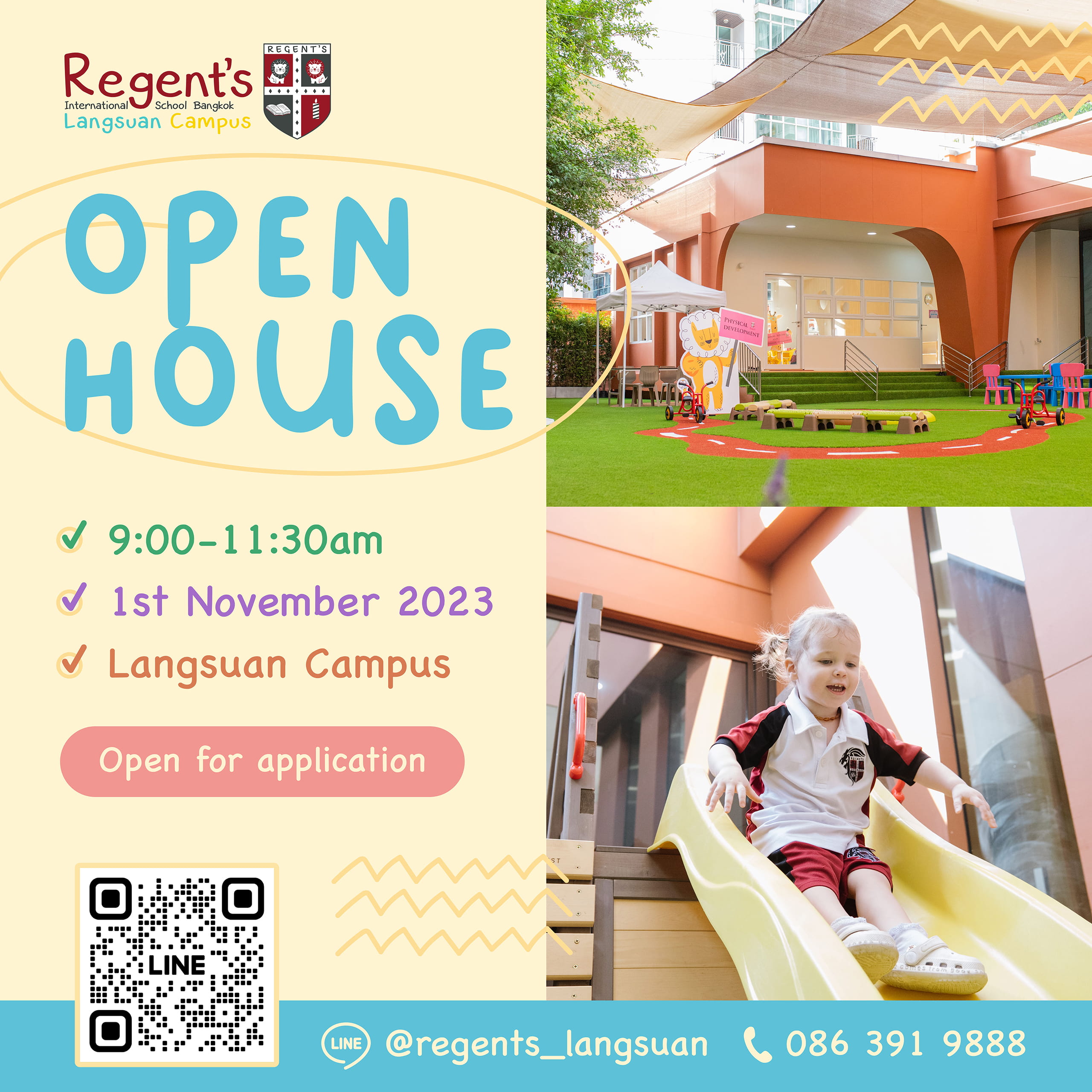 Join Our Open House Event | News | Regent's Bangkok - regets-langsuan-open-house-1st-nov-2023