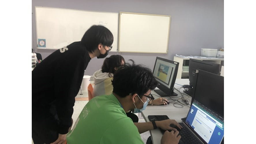 coding students