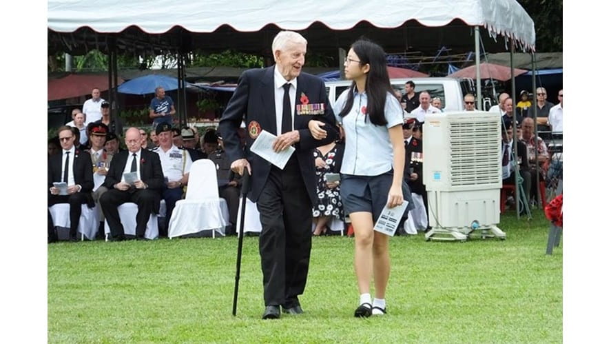 Year 9 History Trip to the Remembrance Service in Kanchanaburi-year-9-history-trip-to-the-remembrance-service-in-kanchanaburi-Teresa and Alfie