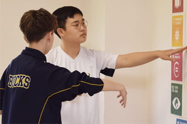 Academic Excellence | San Roberto International School - 04 - visualTimeline WithTags