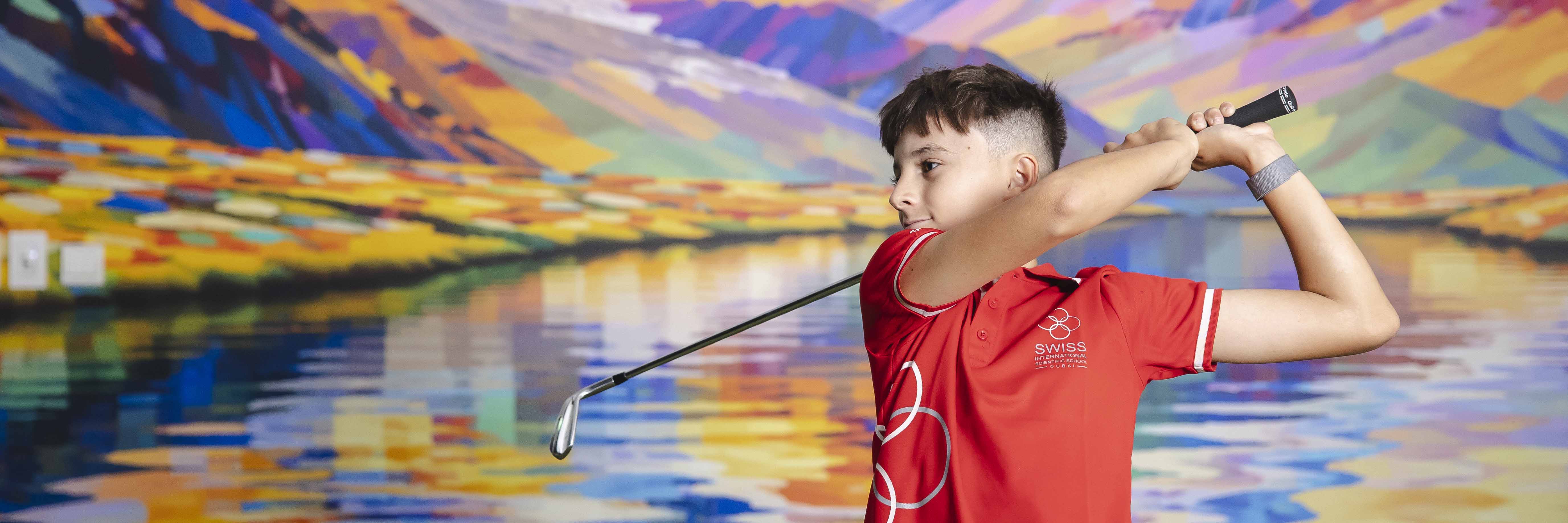 SISD Golf Academy - Content Page Header
