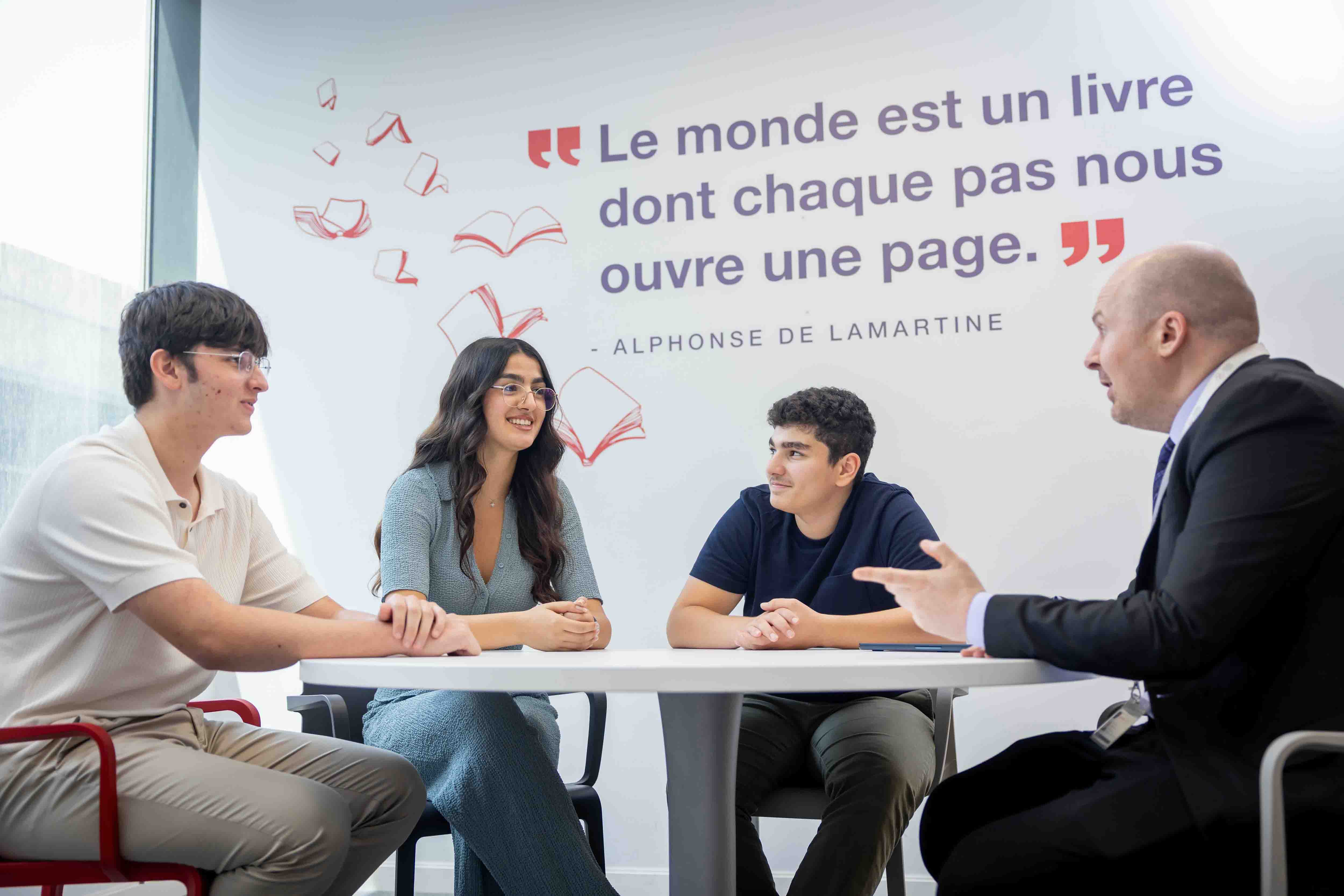 student-university-discussion