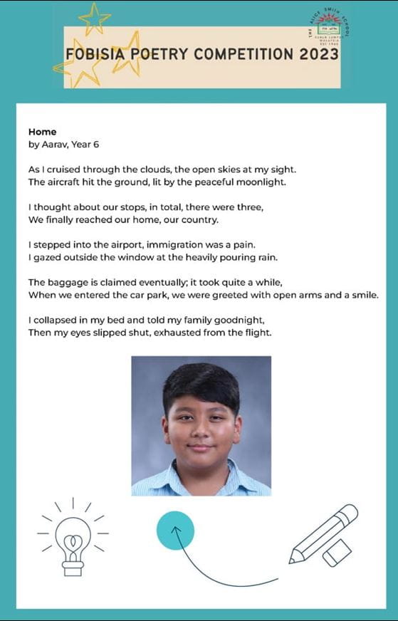 FOBISIA Poetry Competition | St Andrews Bangkok - fobisiapoetry