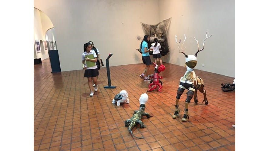 Art: Year 11 trip to the National Art Gallery-art-year-11-trip-to-the-national-art-gallery-art reindeer