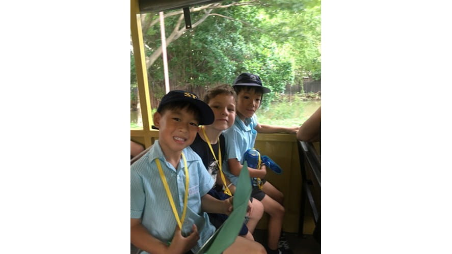 Boys on trip