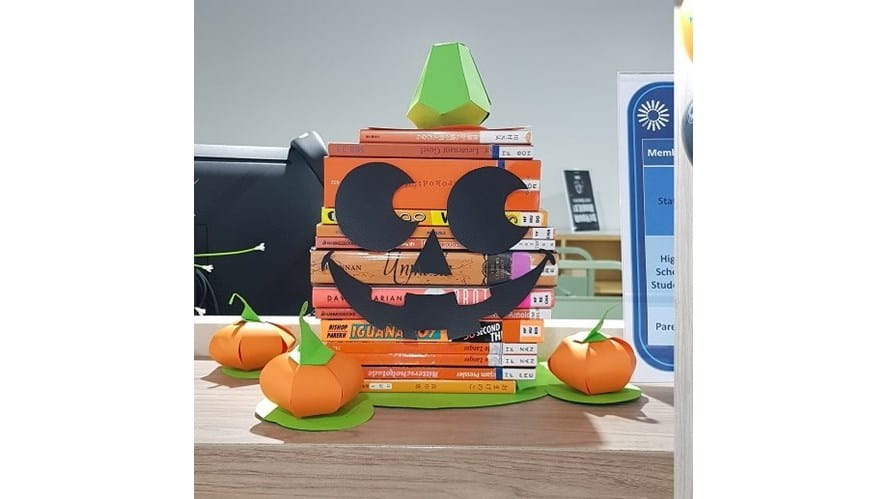 High School Library: Halloween horror-high-school-library-halloween-horror-20191025_144656001