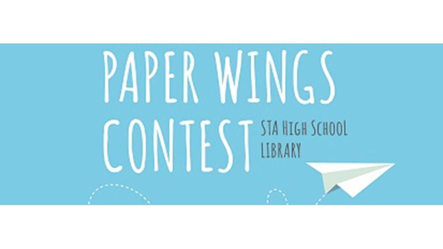 High School Library: Let your design ideas take flight with the “Paper Wings” contest-high-school-library-let-your-design-ideas-take-flight-with-the-paper-wings-contest-DS HS Library Paper Airplans 201802 Revised hero